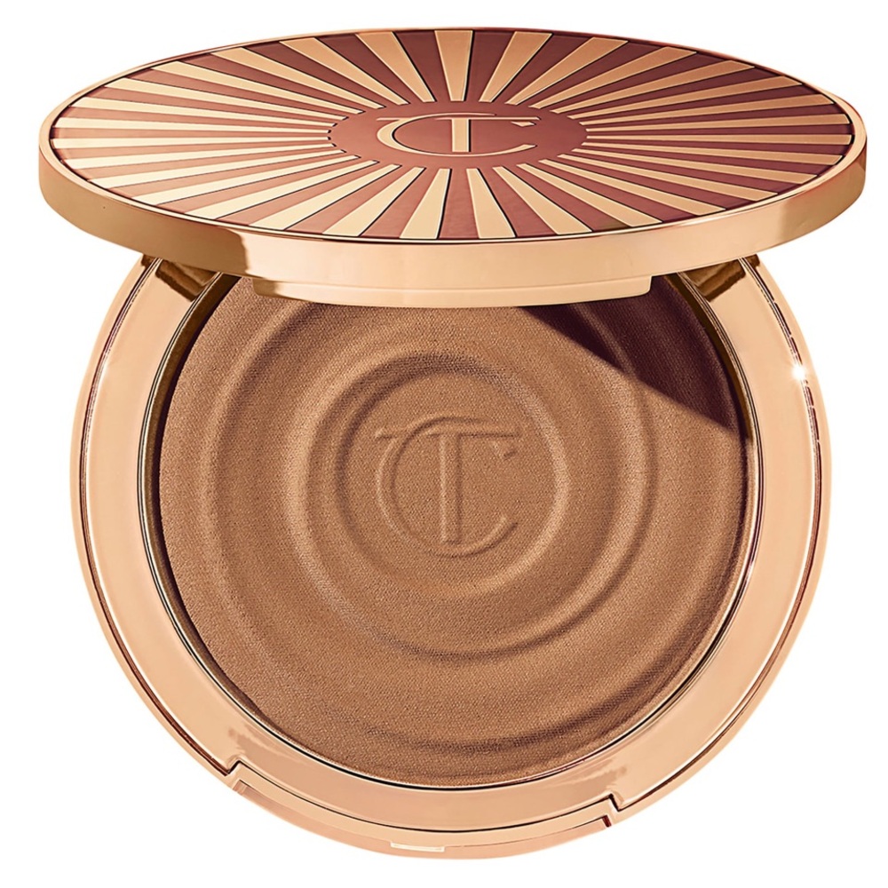 ✨ CHARLOTTE TILBURY Beautiful Skin Sun-Kissed Glow Cream Bronzer - 1 FAIR - Picture 1 of 7